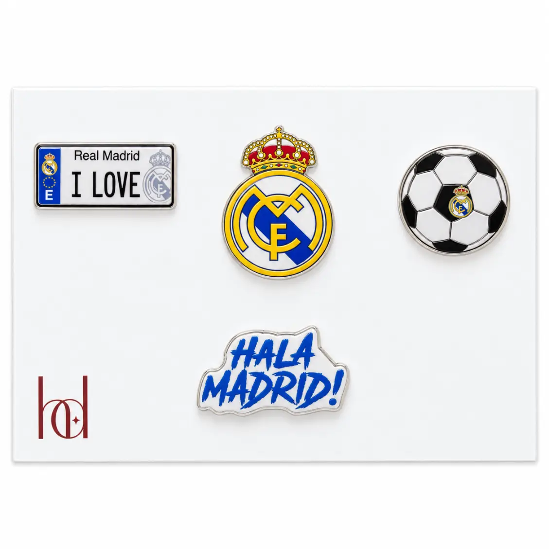 Real Madrid Sticker – 4'lü
