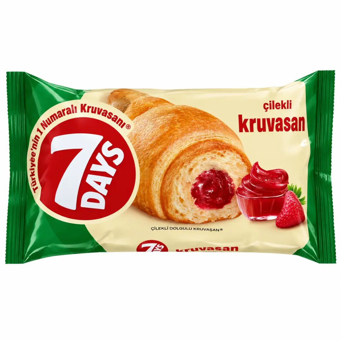 7Days Çilekli Kruvasan