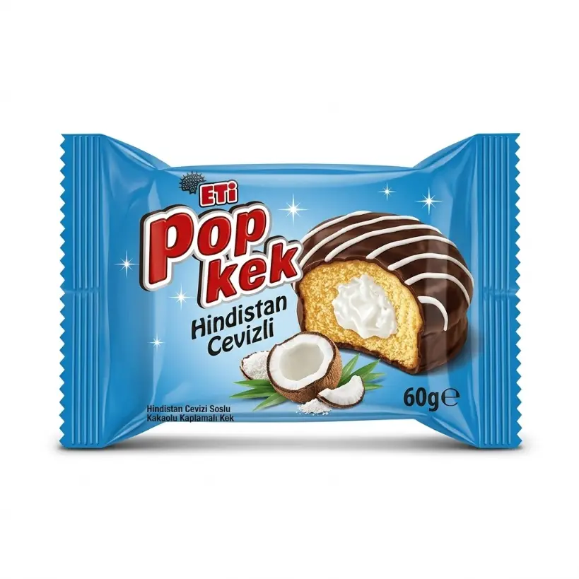 Eti Popkek Hindistan Cevizli