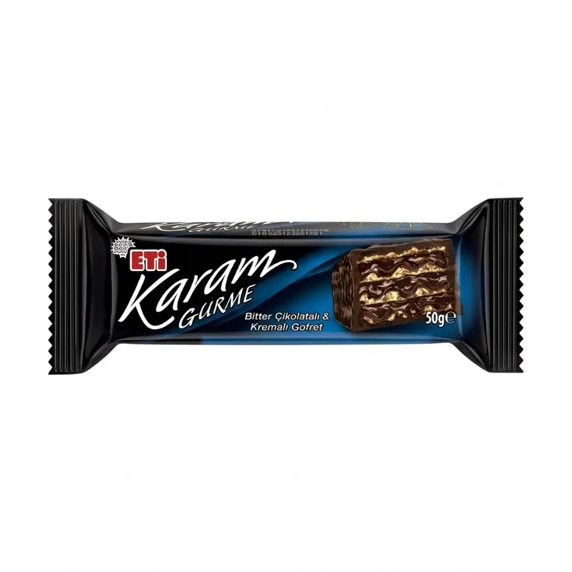 Eti Karam Bitter Çikolatalı Gofret