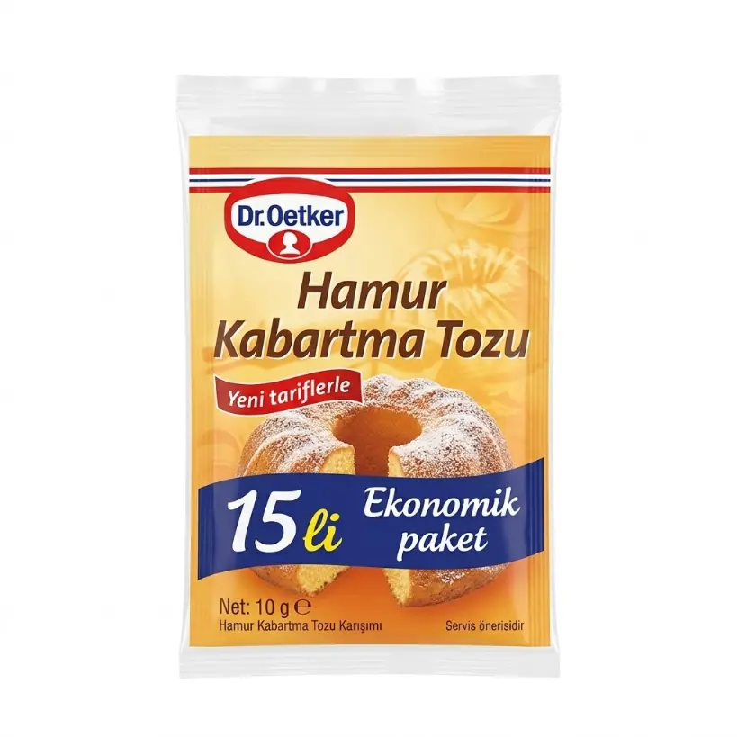 Hamur Kabartma Tozu 15'li Poşet