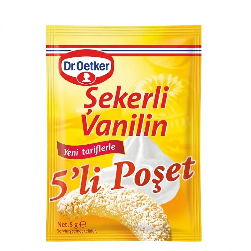 Şekerli Vanilin 5’li Poşet