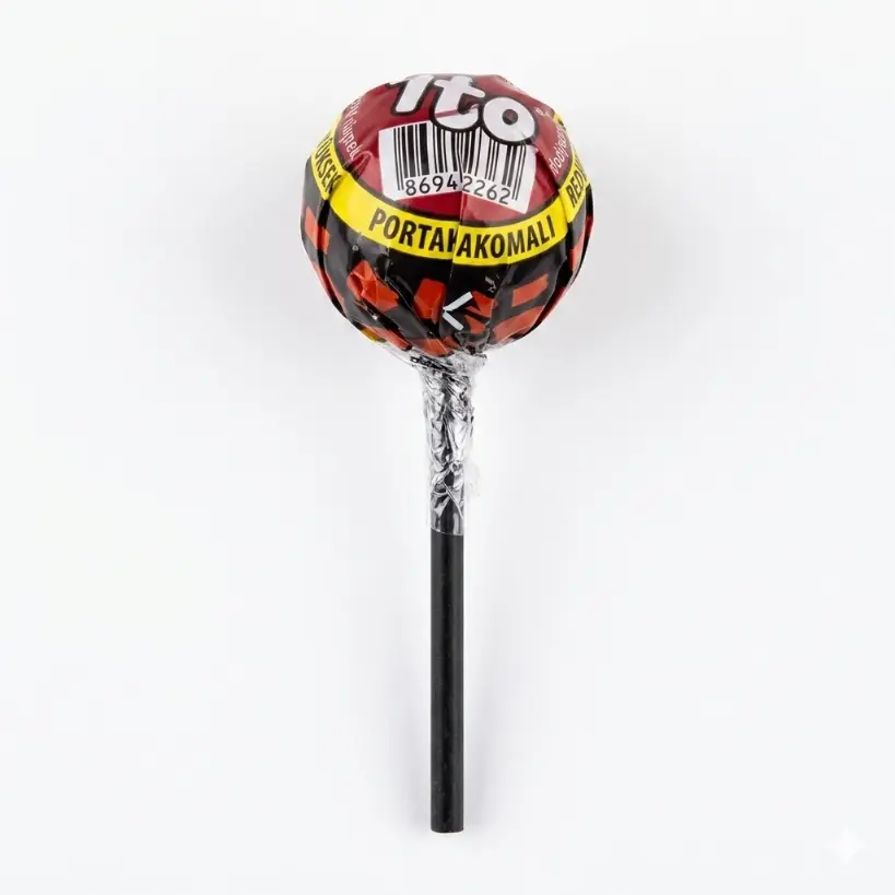 Topitop Portakallı Lolipop