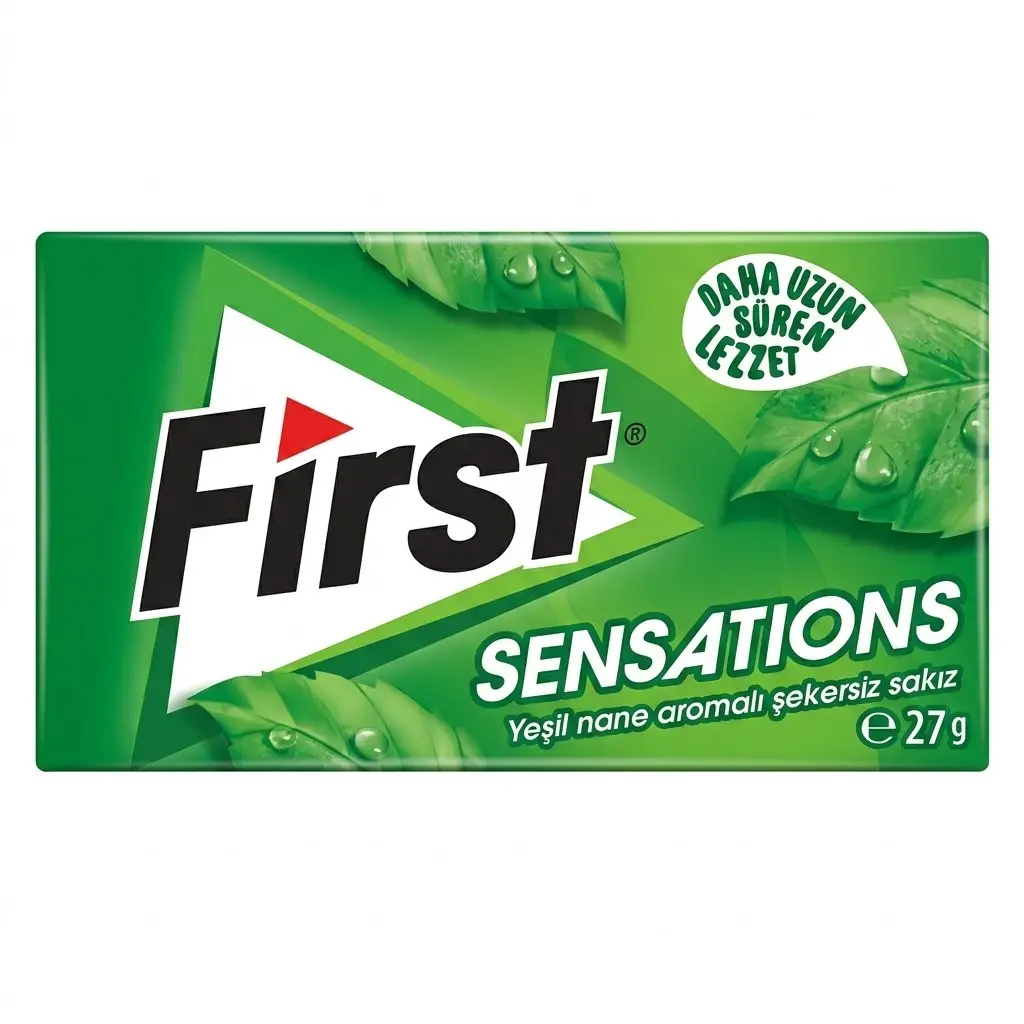 First Yeşil Nane Şekersiz Sakız