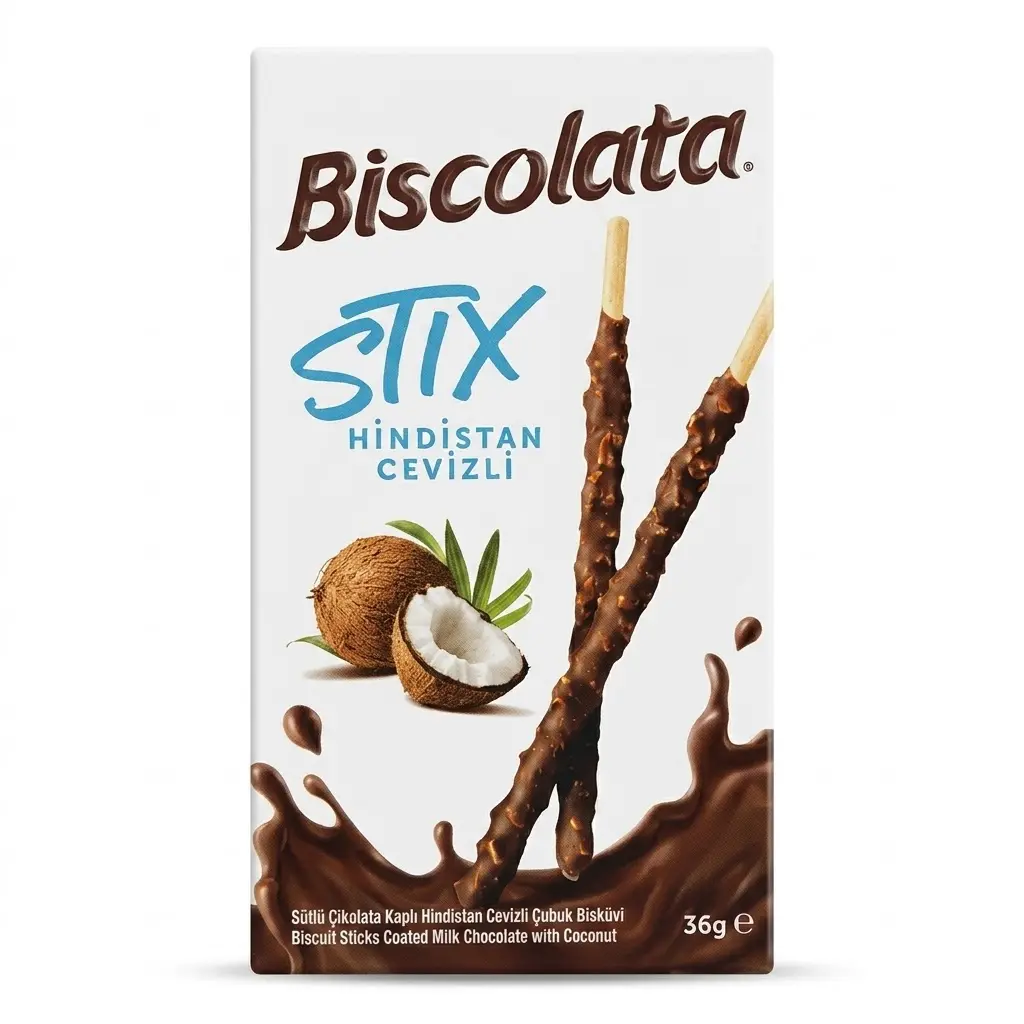 Biscolata Stix Coconut