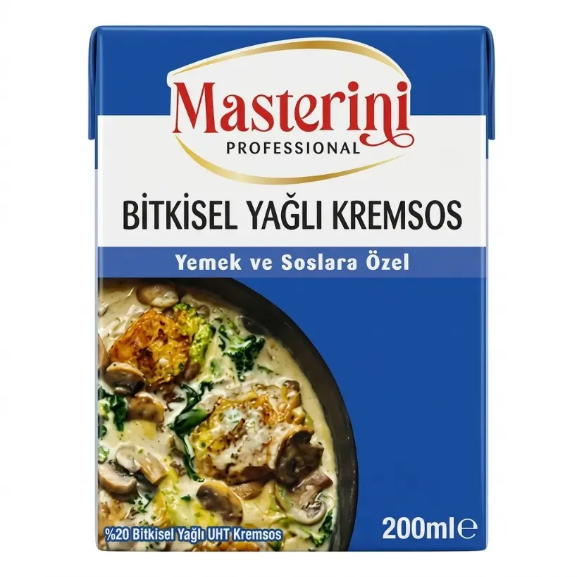 Masterini Bitkisel Yağlı Krema