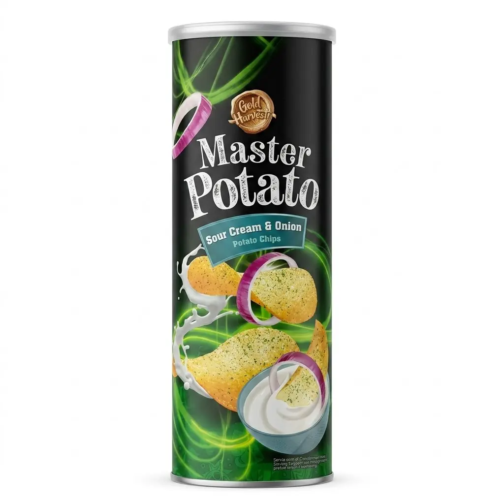 Master Potato Ekşi Krema & Soğan Cips