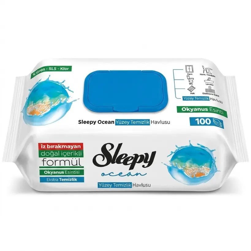 Sleepy Temizleme Havlusu Okyanus Ferahlığı