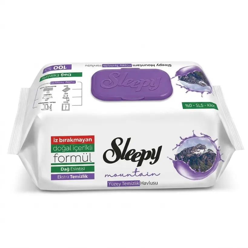 Sleepy Dağ Esintisi Temizleme Mendilleri