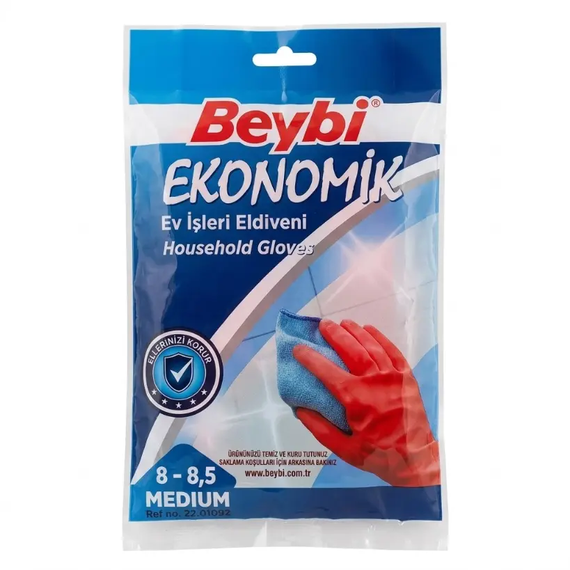 Ekonomik Temizlik Eldiveni Orta Boy