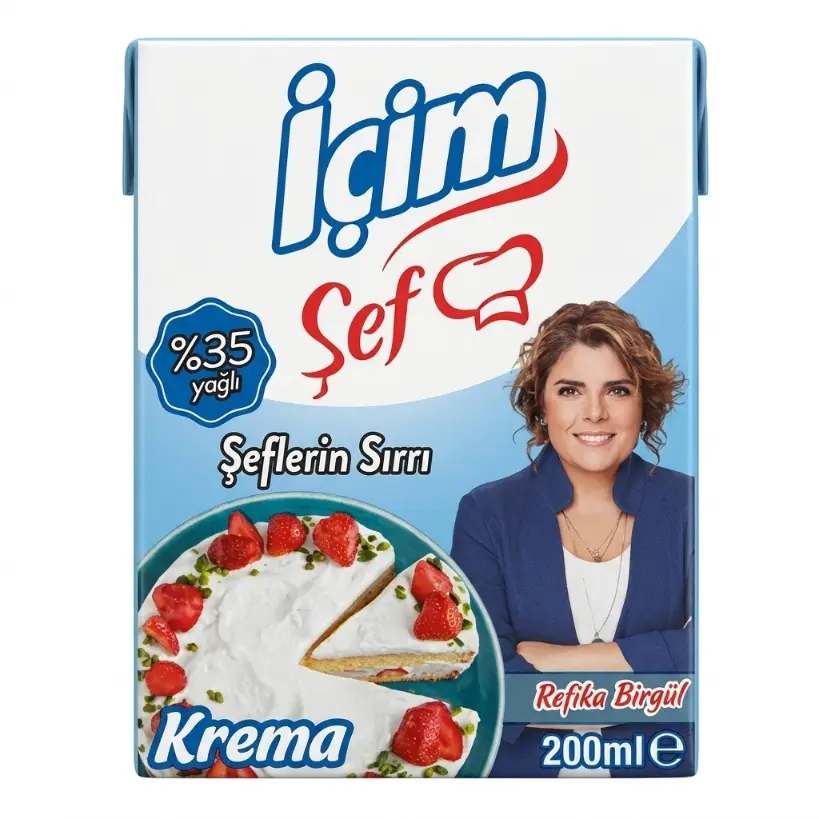 İçim Şef Krema Tam Yağlı