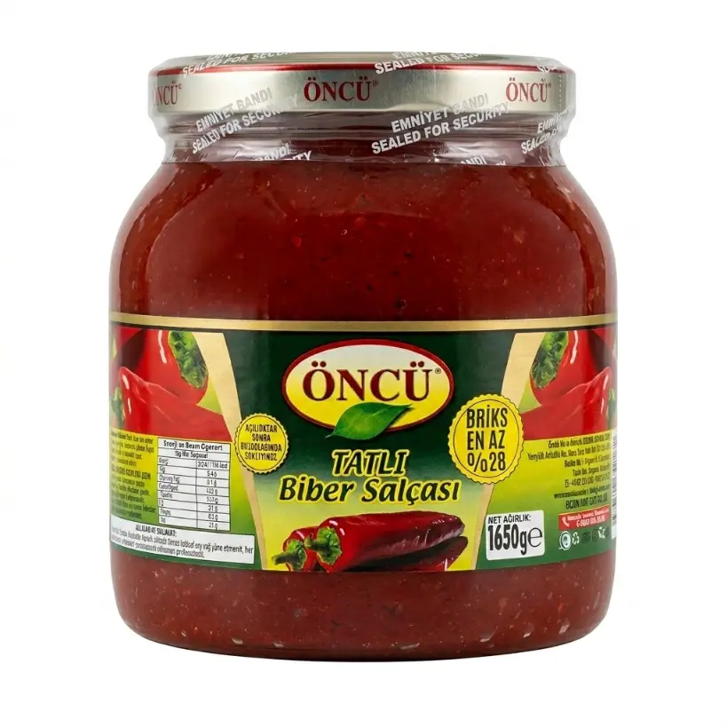 Öncü Tatlı Biber Salçası