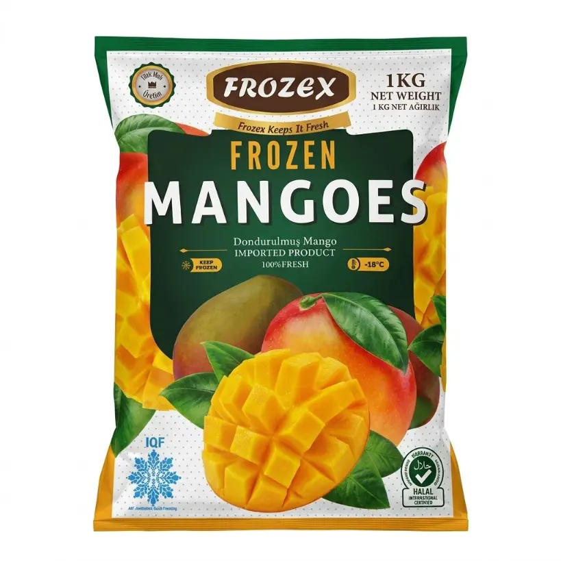 Dondurulmuş Mango