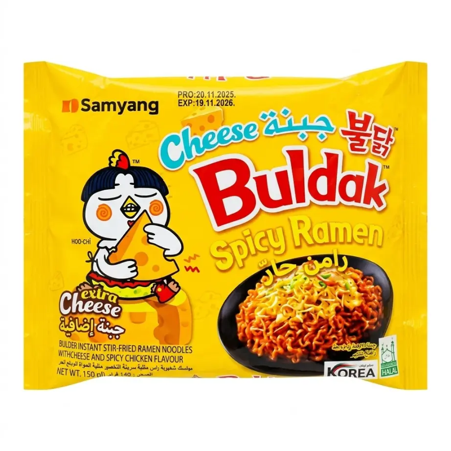 Buldak Acılı Tavuklu Peynirli Ramen