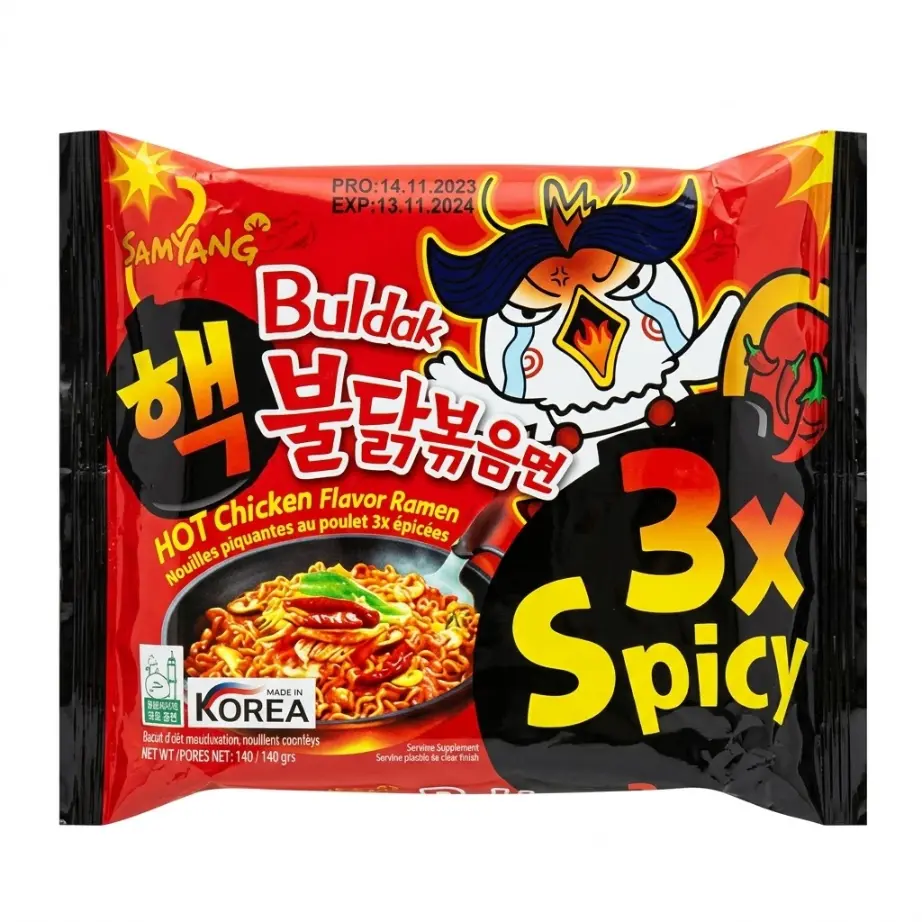 Buldak Extra Acılı Tavuklu Ramen